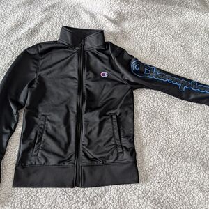 Champion Black and Blue Boy's Zip-up